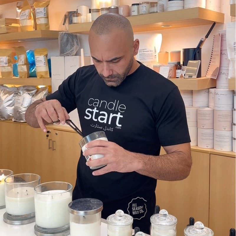 Ahmed Al Hassoni — Candle Man Dubai