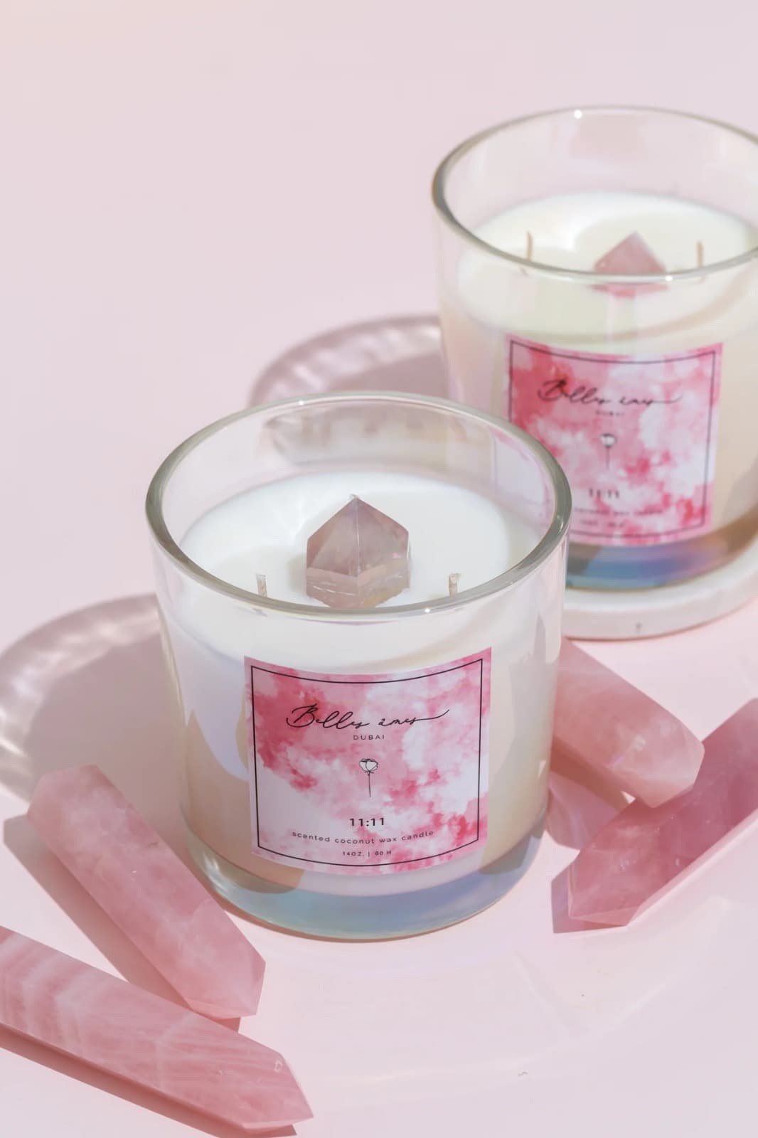 Belles Âmes luxury scented candle by Ahmed Al Hassoni — handcrafted in Dubai